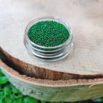 Mikrokulki szklane ZIELONE 10 ml