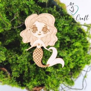 Tekturka Syrenka 2 / Mermaid 2 z grawerem