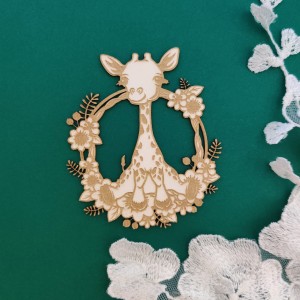 Tekturka Żyrafa grawerowana 