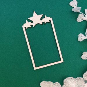 Tekturka RAMKA z gwiazdkami