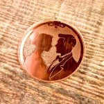 Grawer PARA różowe złoto pleksi PL216