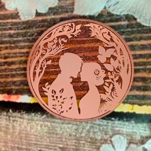 Grawer PARA różowe złoto pleksi PL217