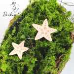 Tekturka Rozgwiazda 16 / Starfish 16 z grawerem 2 szt.
