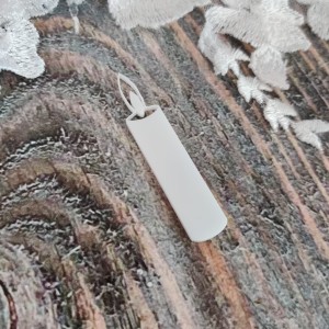 Świeca biała pleksi