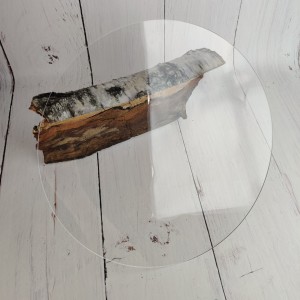 Baza z przeźroczystej pleksi KOŁO