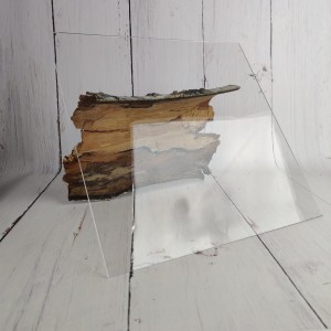 Baza z przeźroczystej pleksi KWADRAT