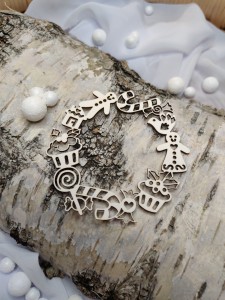 Tekturka wianek zimowy (5)