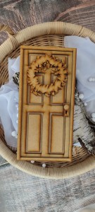 Duże drzwi HDF 28 x 14 cm