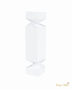 PUDEŁKO CUKIEREK - BIAŁE 7X7X29,5