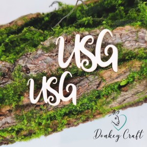 Napis USG tekturka N020 2 szt.