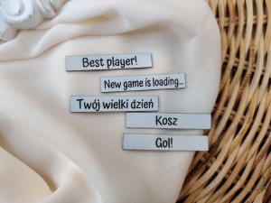 Napisy grawerowane ZESTAW 4  SD170