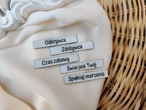 Napisy grawerowane ZESTAW 5  SD171