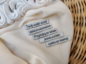 Napisy grawerowane ZESTAW 7  SD173