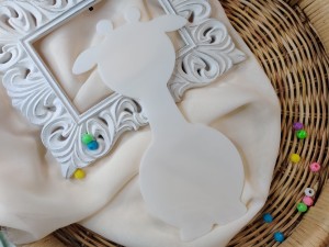 Baza ŻYRAFKA biała pleksi SD216