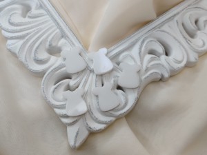 Zestaw elementów SUKIENKI biała pleksi SD272