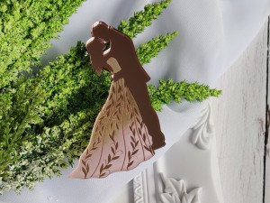 Para młoda grawer RÓŻOWE LUSTRO pleksi SL42