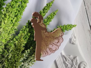 Para młoda 3 grawer RÓŻOWE LUSTRO pleksi SL45