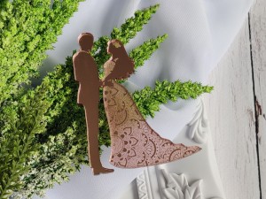 Para młoda 5 grawer RÓŻOWE LUSTRO pleksi SL47