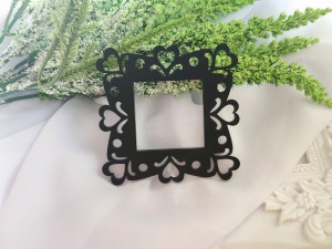 Ramka CZARNY MAT pleksi SL67