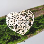Tekturka serce ażurowe SR02