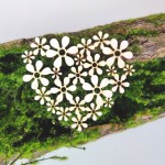 Tekturka serce ażurowe SR04