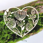 Tekturka serce ażurowe SR05