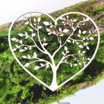 Tekturka serce ażurowe SR06