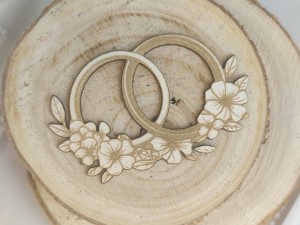 Obrączki 2 grawer tekturka MM189