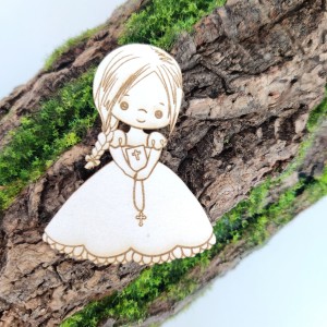 Tekturka Dziewczynka Komunia KM12