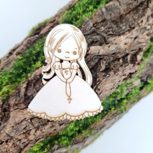 Tekturka Dziewczynka Komunia KM13