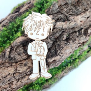 Tekturka Chłopiec Komunia KM16