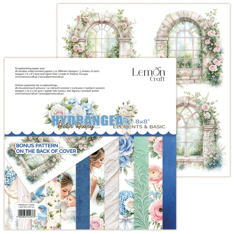 dear-diary-hydrangea-elements-elementy-do-wycinania-bloczek-papierow-do-scrapbookingu-203x203cm-lemoncraft.webp
