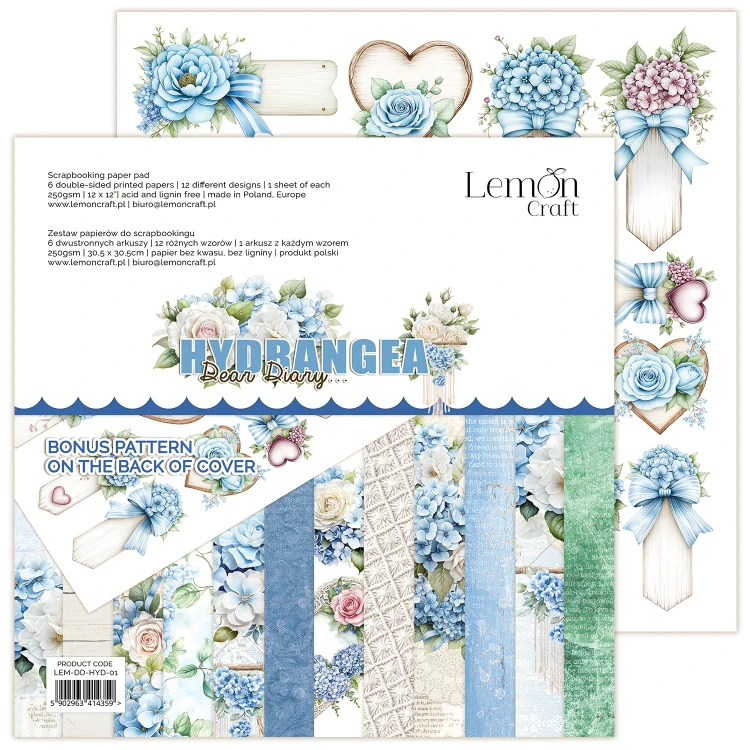 dear-diary-hydrangea-zestaw-glowny-zestaw-papierow-do-scrapbookingu-30x30cm-lemoncraft.webp