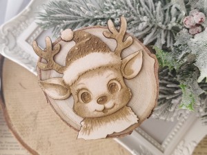 Renifer 2 grawer tekturka ZM28