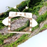 Tekturka Ramka PSZCZÓŁKA grawer T116