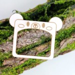 Tekturka ramka MIŚ grawer T123