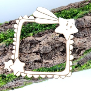 Tekturka Ramka z Gwiazdkami T128