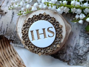 Hostia BIAŁA  pleksi plus podkładka HDF LANCELOT KP92