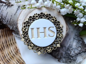 Hostia BIAŁA  pleksi plus podkładka HDF KLON KP93