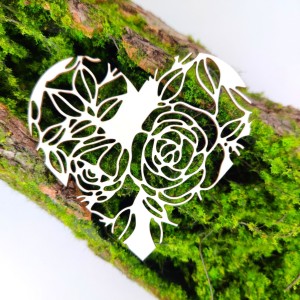 Tekturka Serce ażurowe SR21