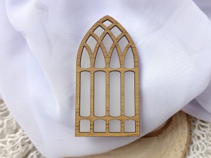 Okno warstwowe mrożona pleksi plus HDF lancelot PS4