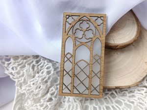 Okno warstwowe 2 mrożona pleksi plus HDF lancelot PS5