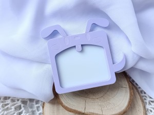 Ramka piesek pastelowa pleksi dwie warstwy PS45