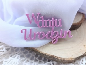 W dniu urodzin pastelowa pleksi PS78