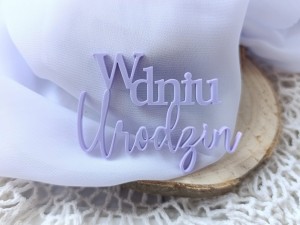 W dniu urodzin pastelowa pleksi PS79