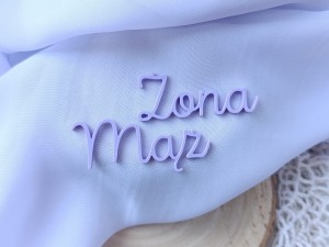 Żona Mąż pastelowa pleksi PS115