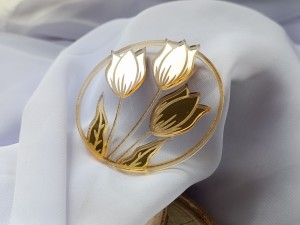 Kwiaty grawer  PS144