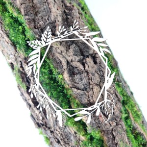 Tekturka Ramka z Kwiatami F33