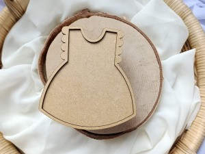 Sukienka HDF / pleksi dwie warstwy HD16