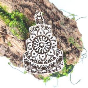 Tekturka Tort Weselny WED04 CZTERY WARSTWY